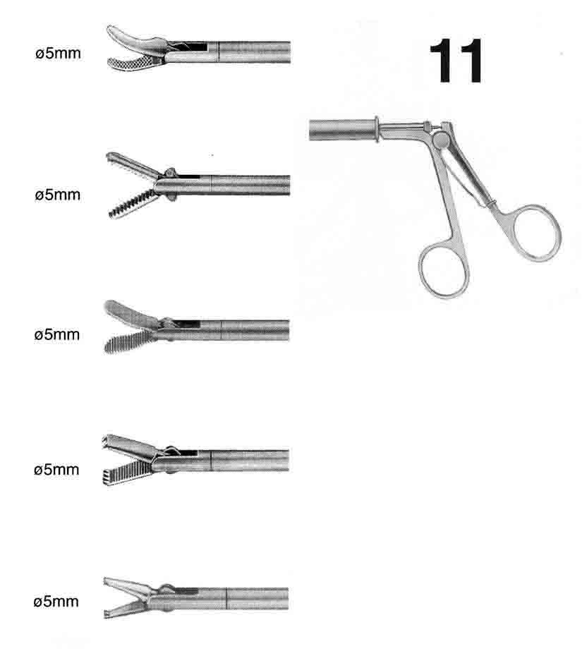 VANCILIE MESO-YUMURTALIK FORSEPS ÇAP  5 MM